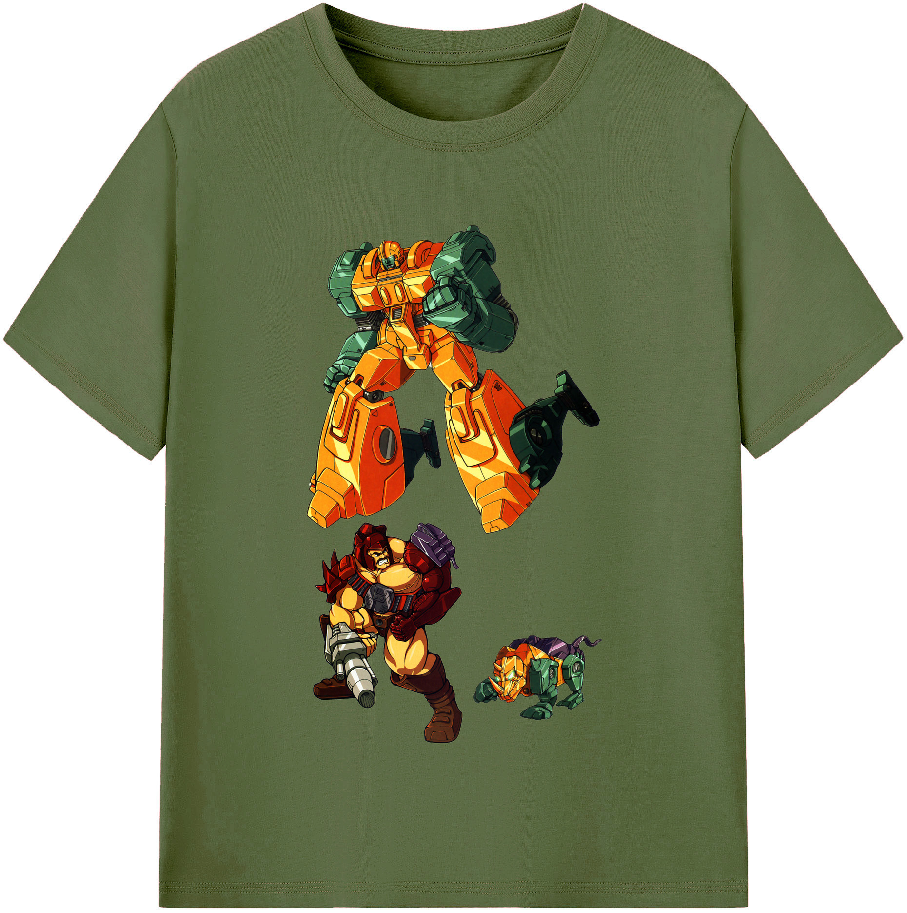 （画像用）  綿100％半袖Tシャツ（フロントプリント）